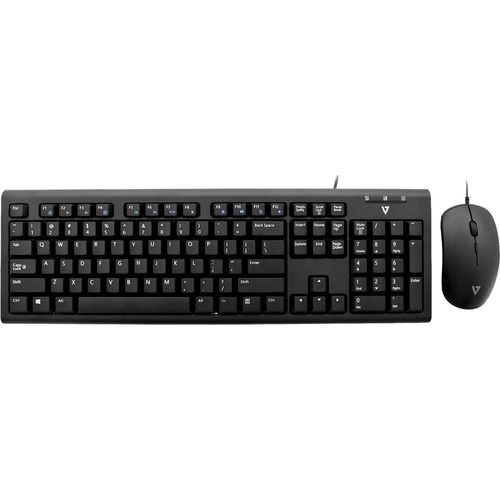 V7 Wired Keyboard And Mouse Combo 300/500