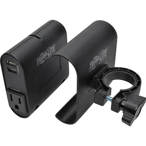 Tripp Lite By Eaton AC/USB Charging Clip For Display Mounts W/ 2 USB Ports & 2 5 15R 300/500