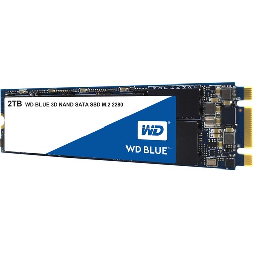 WD Blue 3D NAND 2TB PC SSD   SATA III 6 Gb/s M.2 2280 Solid State Drive 300/500