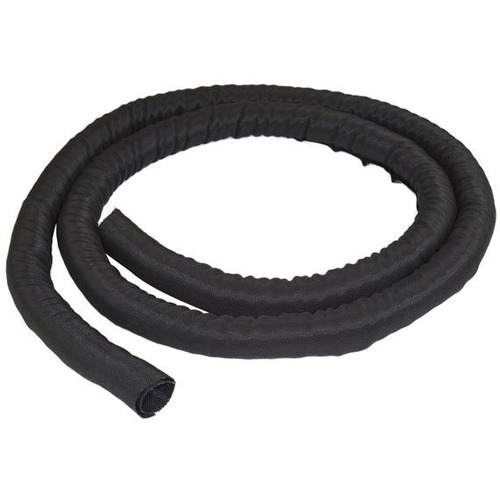 StarTech.com 6.5' (2m) Cable Management Sleeve/Wrap   Flexible Cable Manager   Expandable Coiled Cord Protector/Organizer   Trimmable 300/500