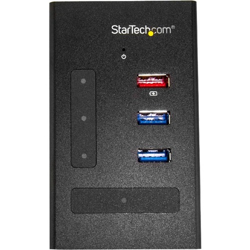 StarTech.com 4 Port USB 3.0 Hub   1x USB C & 3x USB A   Mountable Metal USB Type A Hub   5Gbps USB 3.2 Gen 1   Self Powered   BC 1.2 300/500