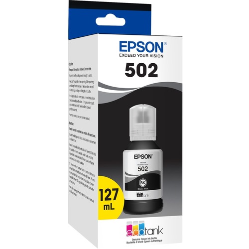 Epson T502, Black Ink Bottle 300/500