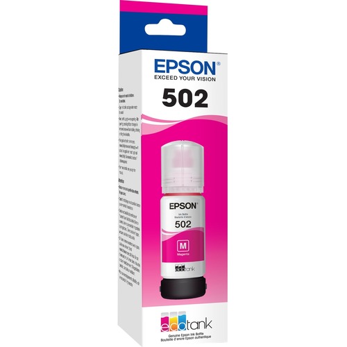 Epson T502, Magenta Ink Bottle 300/500