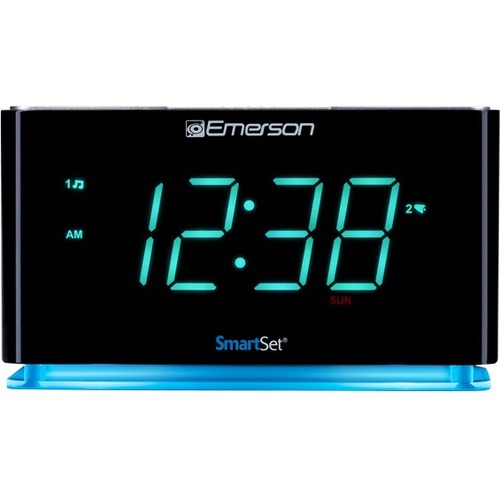 Emerson SmartSet ER100301 Desktop Clock Radio 300/500