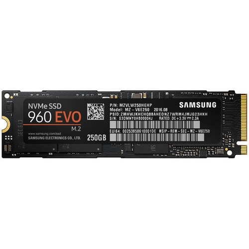 Samsung IMSourcing 960 EVO 250 GB Solid State Drive   Internal   PCI Express (PCI Express 3.0 X4) 300/500