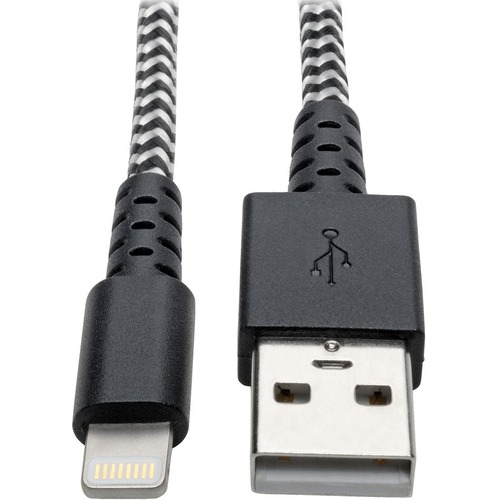 Eaton Tripp Lite Series Heavy Duty USB A To Lightning Sync/Charge Cable, MFi Certified   M/M, USB 2.0, 3 Ft. (0.91 M) 300/500