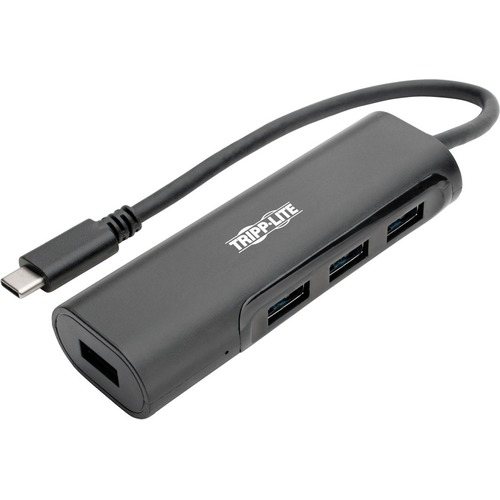 Tripp Lite By Eaton USB C Hub 4 Port W/ 4x USB A Portable Compact USB Type C, USB C USB Type C 300/500