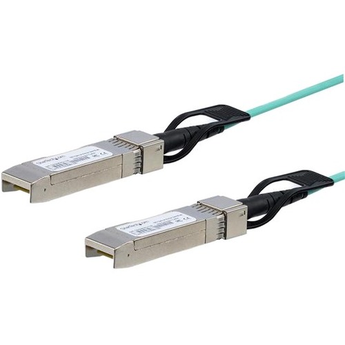 StarTech.com Cisco SFP 10G AOC3M Compatible 3m 10G SFP+ To SFP AOC Cable   10GbE SFP+ Active Optical Fiber   10Gbps SFP + Cable 9.84' 300/500