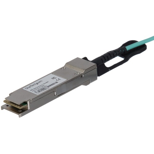 StarTech.com Cisco QSFP H40G AOC15M Compatible 5m 40G QSFP+ To SFP AOC Cable   40GbE QSFP+ Active Optical Fiber 40Gbps QSFP + Cable 16.4' 300/500