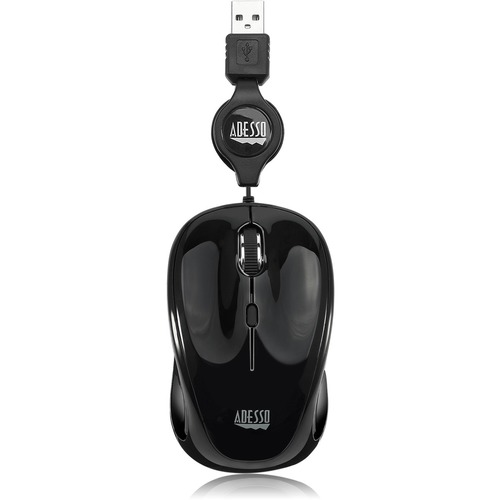 Adesso IMouse S8B   USB Illuminated Retractable Mini Mouse 300/500