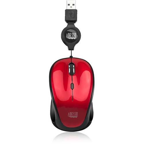 Adesso IMouse S8R   USB Illuminated Retractable Mini Mouse 300/500