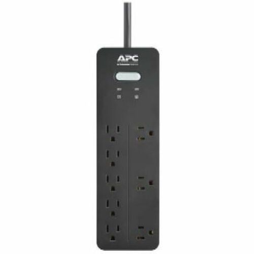 APC By Schneider Electric SurgeArrest Home/Office 8 Outlet Surge Suppressor/Protector 300/500