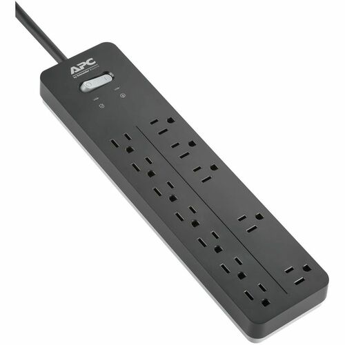 APC By Schneider Electric SurgeArrest Home/Office 12 Outlet Surge Suppressor/Protector 300/500