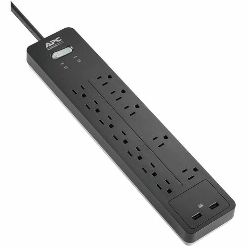 APC By Schneider Electric SurgeArrest Home/Office 12 Outlet Surge Suppressor/Protector 300/500