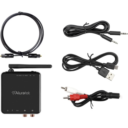 Aluratek Universal Bluetooth Audio Receiver And Transmitter With Bluetooth 5 300/500