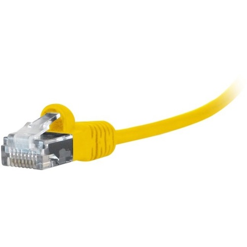 Comprehensive MicroFlex Pro AV/IT CAT6 Snagless Patch Cable Yellow 5ft 300/500