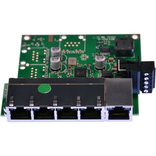 Brainboxes Industrial Embeddable 5 Port Ethernet Switch 300/500