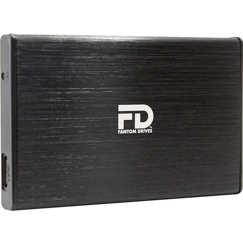 Fantom Drives 4TB Portable Hard Drive   GFORCE 3 Mini   USB 3, Aluminum, Black, GF3BM4000U 300/500