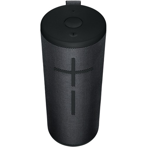 Ultimate Ears BOOM 3 Portable Bluetooth Speaker System   Night Black   Bluetooth Connectivity   90 Hz To 20 KHz   360 Degree Circle Sound   Battery Rechargeable 300/500