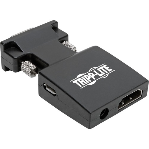 Tripp Lite By Eaton HDMI To VGA Active Converter With Audio (F/M), 1920 X 1200 (1080p) @ 60 Hz 300/500