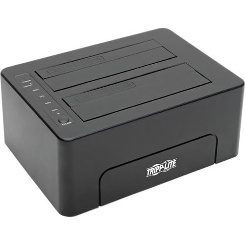 Tripp Lite By Eaton USB C To Dual SATA Quick Dock   USB 3.1 Gen 2 (10 Gbps), 2.5/3.5 In. HDD/SDD, Thunderbolt 3 300/500