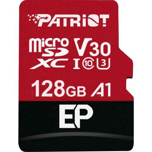 Patriot Memory 128 GB Class 10/UHS I (U3) MicroSDXC 300/500