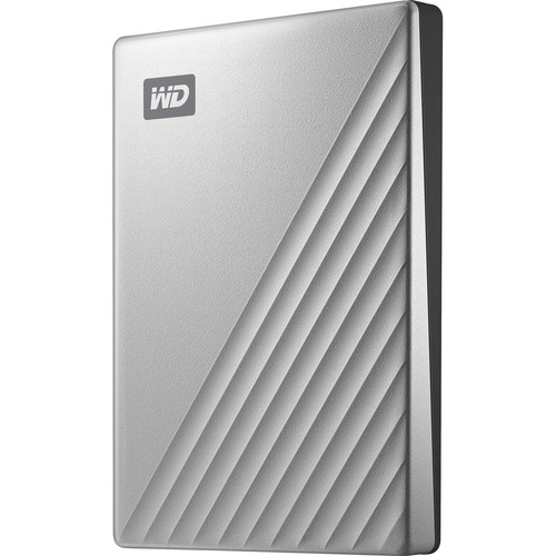 WD My Passport Ultra WDBKYJ0020BSL 2 TB Portable Hard Drive   External   Silver 300/500