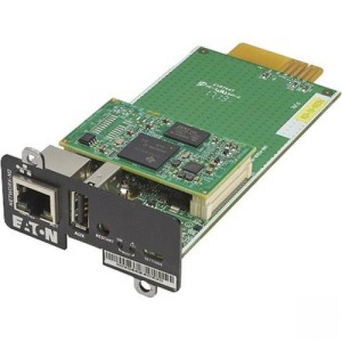Eaton Cybersecure Gigabit NETWORK-M2 Card for UPS and PDU, UL 2900-1 and IEC 62443-4-2 Certified