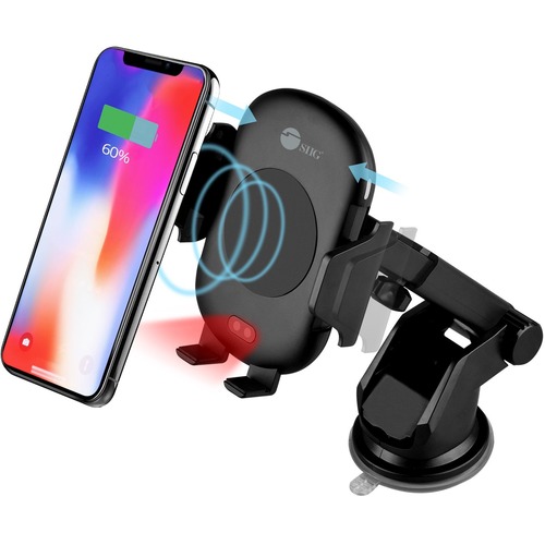 SIIG Auto Clamping Wireless Car Charger Mount/Stand 300/500