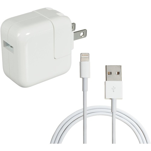 4XEM IPad Charging Kit   3FT Lightning 8Pin Cable With 12W IPad Wall Charger   MFi Certified 300/500