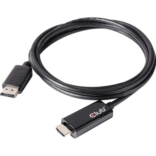Club 3D DisplayPort 1.4 Cable To HDMI 2.0b Active Adapter Male/Male 2m/6.56 Ft 300/500