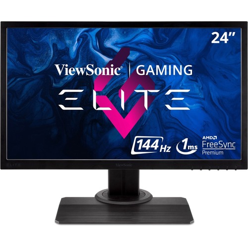 ViewSonic XG240R ELITE 24" 1080p 1ms 144Hz Gaming Monitor With FreeSync Premium, And RGB Lighting 300/500