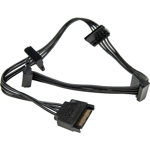 Rocstor Splitter Cord   For Hard Drive, Solid State Drive, Optical Drive   Black 300/500