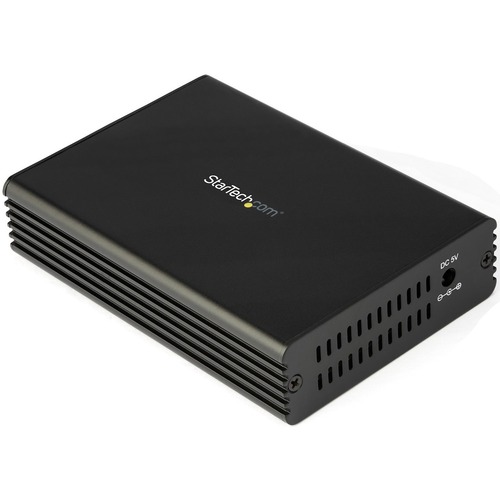 StarTech.com 10GbE Fiber Ethernet Media Converter 10GBASE T  SFP To RJ45 Single Mode/Multimode Fiber To Copper Bridge 10Gbps Network 300/500