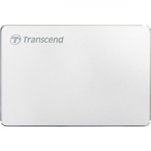 Transcend StoreJet 25C3S 1 TB Portable Hard Drive - 2.5" External