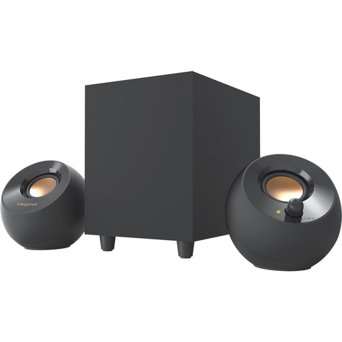 Creative Pebble Plus 2.1 Speaker System   8 W RMS   Black 300/500