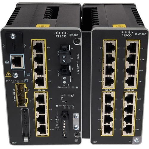 Cisco Catalyst IE 3300 8P2S Rugged Switch 300/500