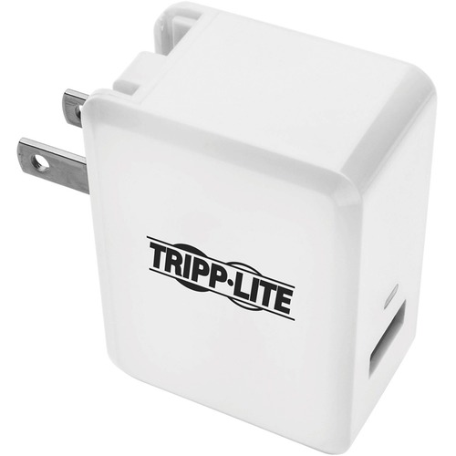 Tripp Lite By Eaton 1 Port USB Wall/Travel Charger With Quick Charge 3.0   Class A 5/9/12V DC Out, 18W 300/500