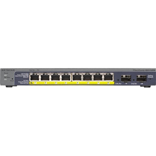 Netgear ProSafe GS110TP Ethernet Switch 300/500