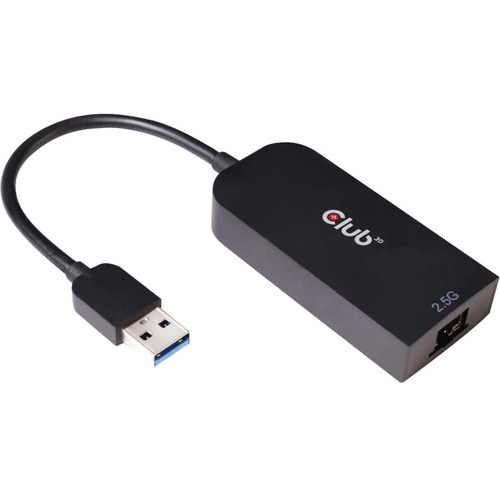 Club 3D USB 3.2 Gen1 Type A To RJ45 2.5Gb Adapter 300/500