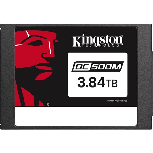 Kingston DC500 DC500M 3.84 TB Solid State Drive   2.5" Internal   SATA (SATA/600)   Mixed Use 300/500