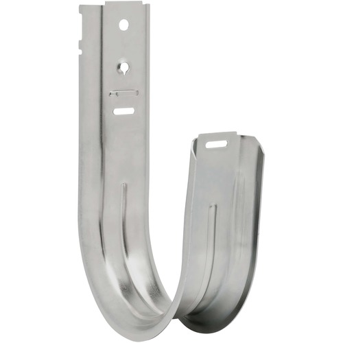J HOOK CABLE SUPPORT 4IN WALLMOUNT GALVANIZED STEEL 25 PACK 300/500