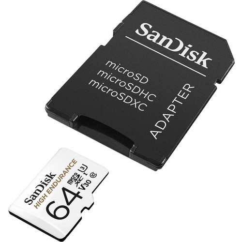 SanDisk High Endurance 64 GB Class 10/UHS I (U3) MicroSDXC 300/500