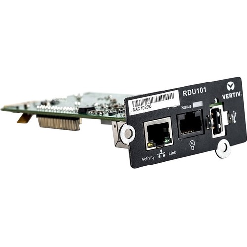 Vertiv Liebert IntelliSlot RDU101   Network Card | Remote Monitoring 300/500