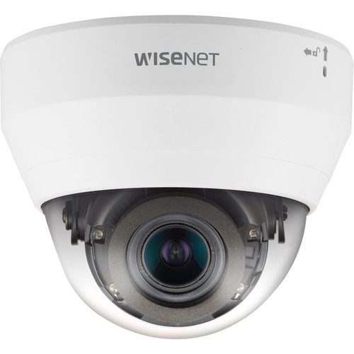 Wisenet QND 6082R 2 Megapixel Full HD Network Camera   Monochrome, Color   Dome   White 300/500