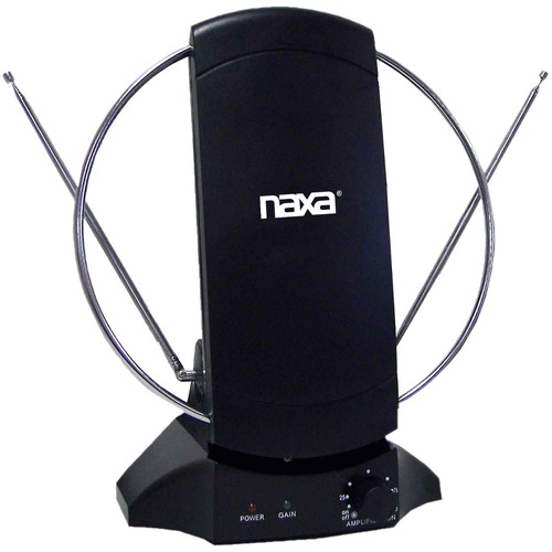 Naxa High Powered Amplified Antenna Suitable For HDTV And ATSC Digital Television 300/500