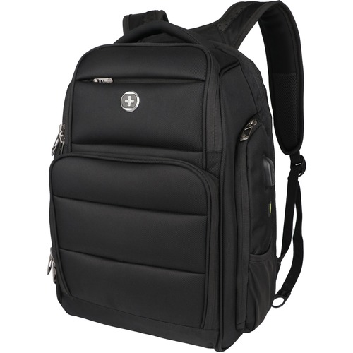 Swissdigital Design SENSOR TSG4H198 1 Carrying Case (Backpack) For 15.6" To 16" Apple Notebook   Black 300/500