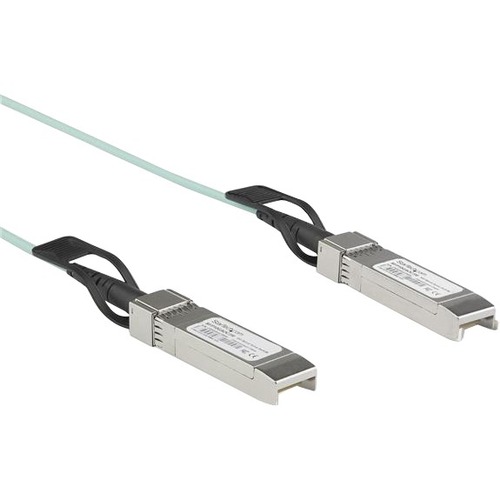 StarTech.com Dell EMC AOC SFP 10G 2M Compatible 2m 10G SFP+ To SFP AOC Cable   10GbE SFP+ Active Optical Fiber   10Gbps SFP + Cable 6.5' 300/500