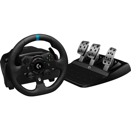 Logitech G923 Gaming Steering Wheel, Gaming Pedal 300/500
