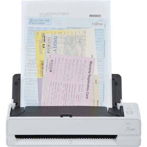 Fujitsu Fi 800R Ultra Compact, Color Duplex Document Scanner With Dual Auto Document Feeders (ADF) 300/500